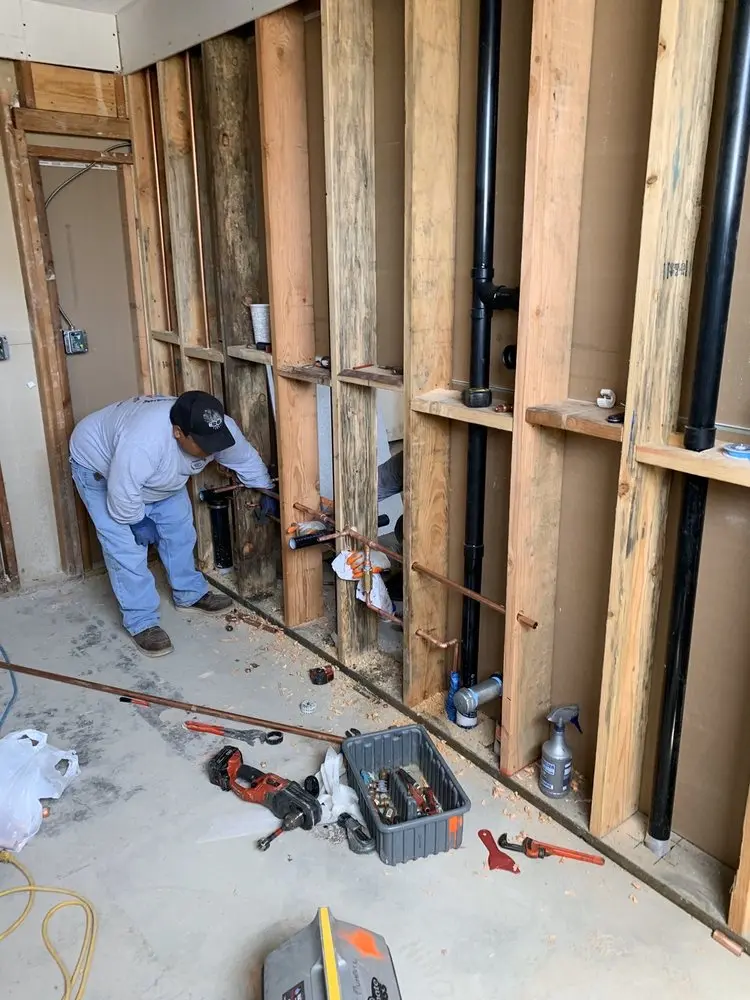 Commercial rough-in plumbing for Trenchless Sewer Repair in Lake Dallas